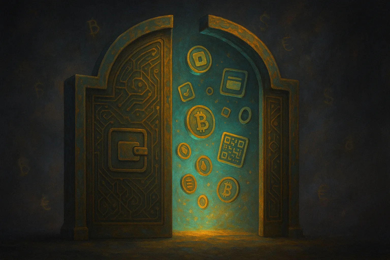 user connecting crypto wallet to gaming platform