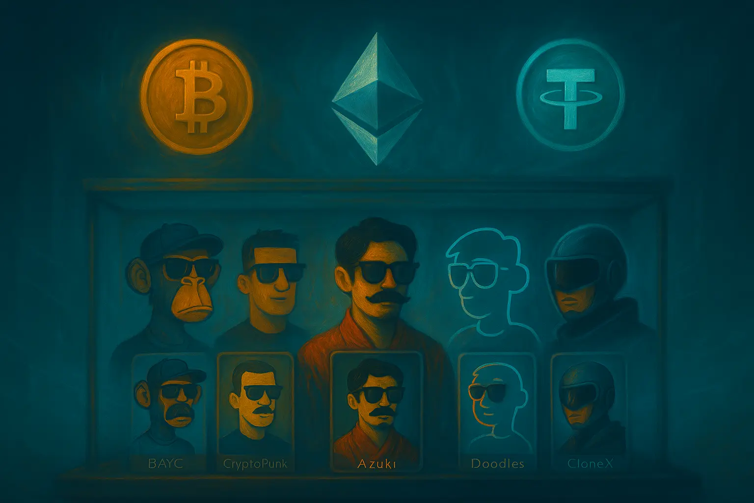 list of featured gaming and Web3 tokens like GALA, ILV, RLB, and AXS