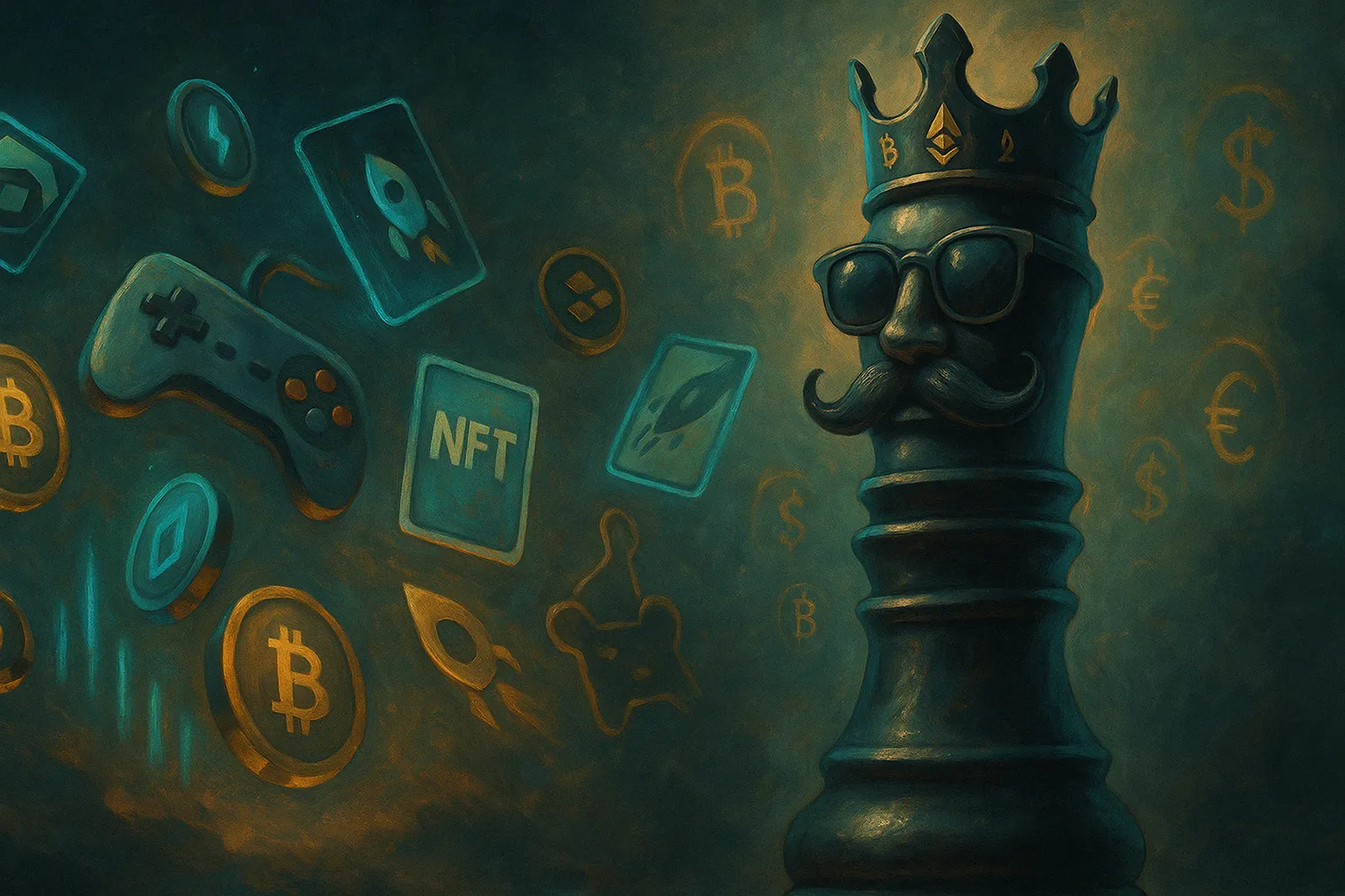 Crypto gamer exploring a library of crash and Web3 games