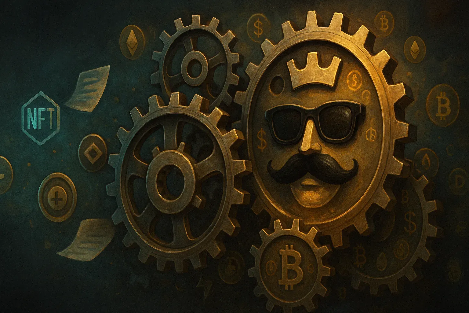 collection of crypto gaming and trading tools on a unified dashboard